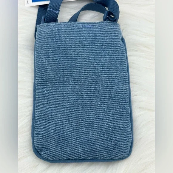 🐭Host Pick🐭 Adidas X Disney Mickey Mouse Denim Crossbody Phone Pouch - Picture 8 of 10